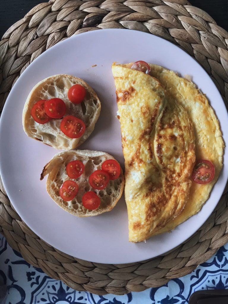 Omelette mit Tomaten - Michixloves